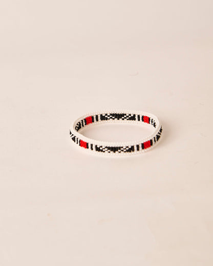 Pulseira de Miçanga Fio Elástico Povo Waura