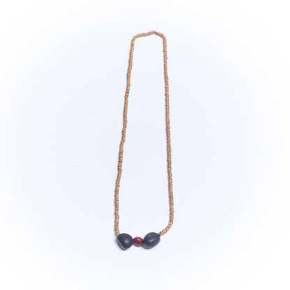 Colar Indígena de Sementes Povo Apiaká