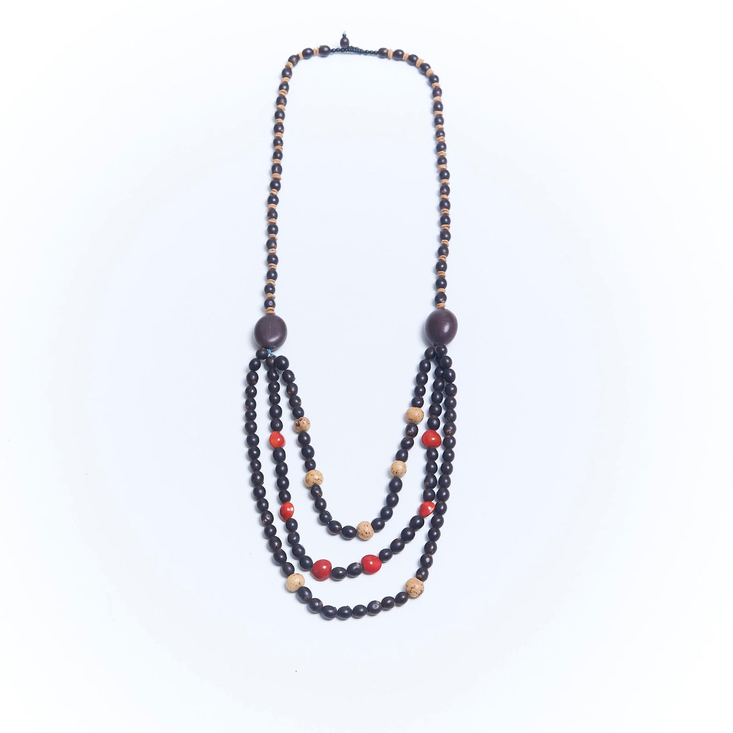 Colar Indígena de Sementes Povo Apiaká