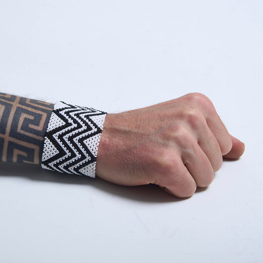 Pulseira de Miçanga fio Elástico Povo Waura