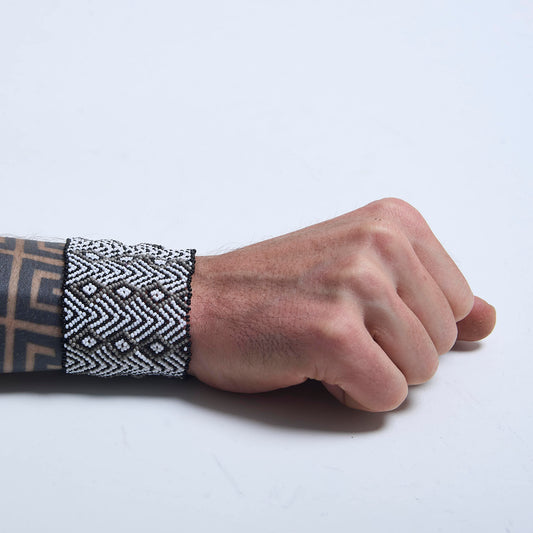 Pulseira de Miçanga fio Elástico Povo Waura