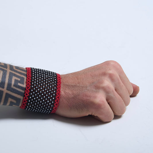 Pulseira de Miçanga fio Elástico Povo Waura