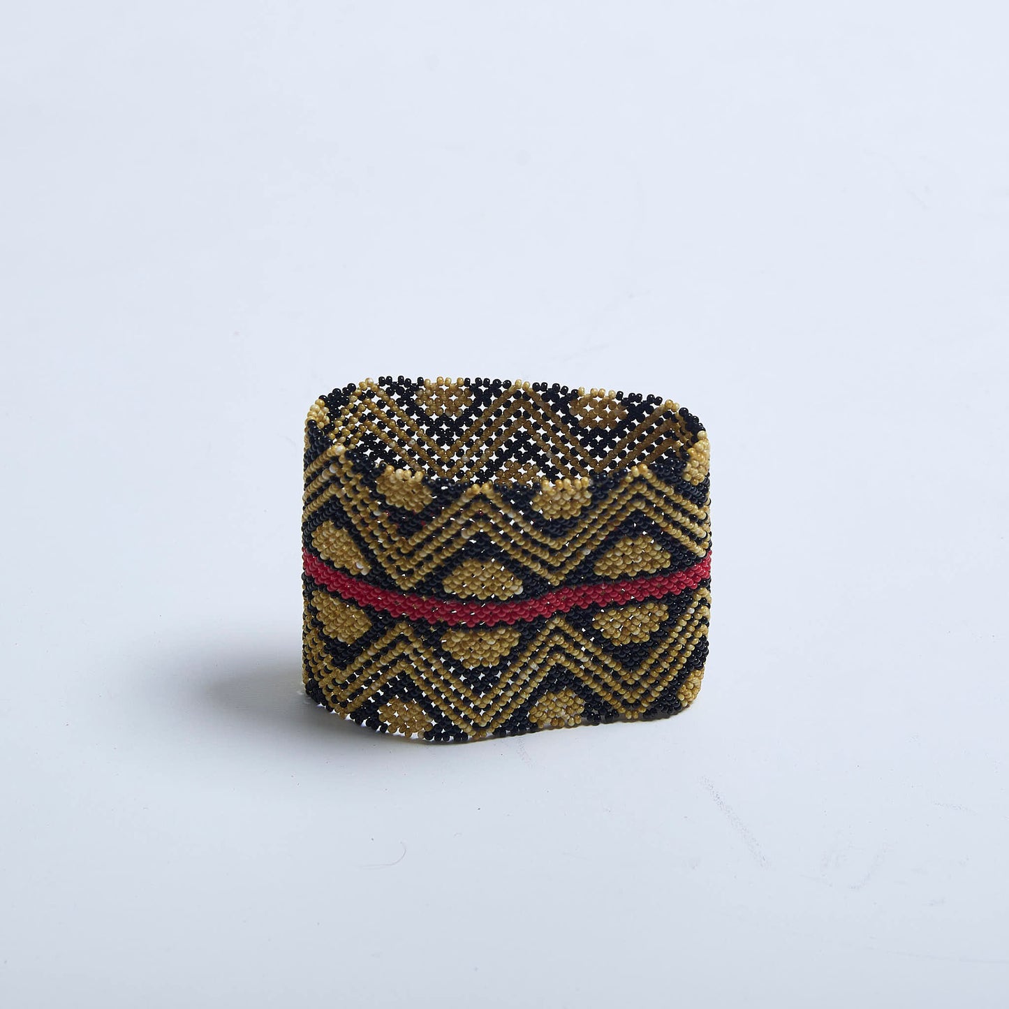 Pulseira de Miçanga fio Elástico Povo Waura