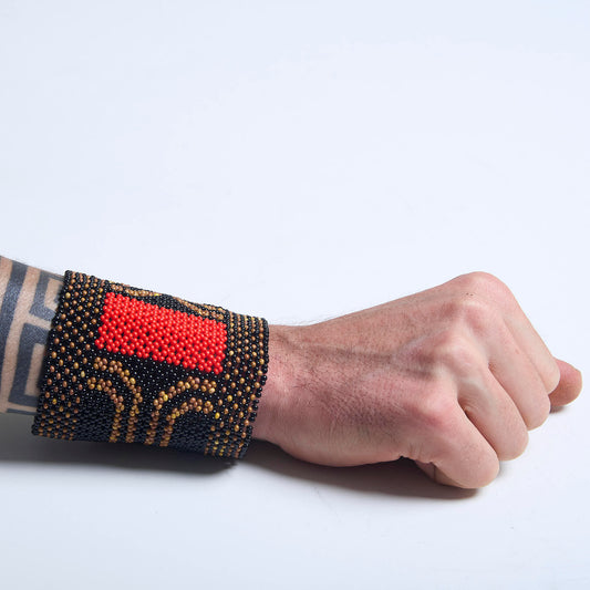 Pulseira de Miçanga fio Elástico Povo Kamayurá