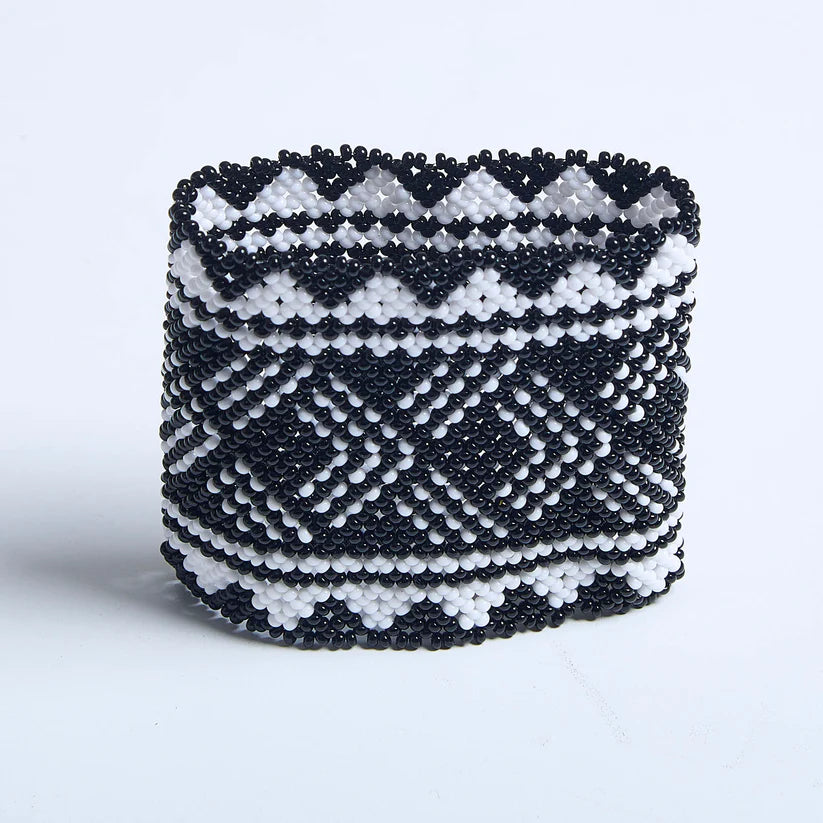 Pulseira de Miçanga fio Elástico Povo Waura