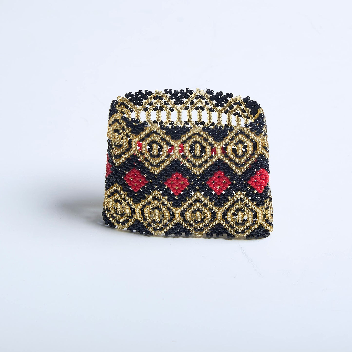 Pulseira de Miçanga fio Elástico Povo Kamayurá