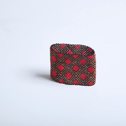 Pulseira de Miçanga fio Elástico Povo Waura