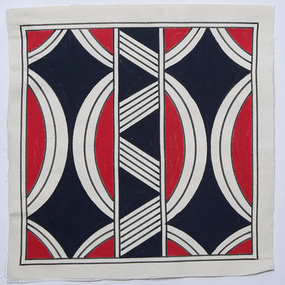 Grafismo em Tela Kuikuro