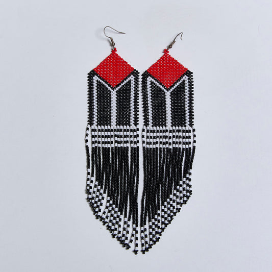 Brinco Artesanal de Miçanga Povo Panará