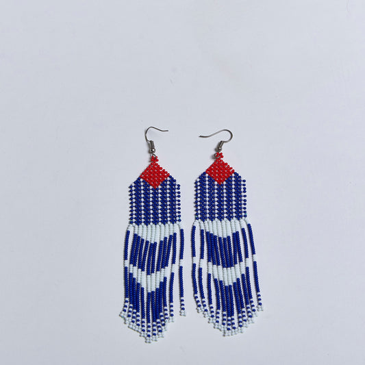 Brinco Artesanal de Miçanga Povo Panará