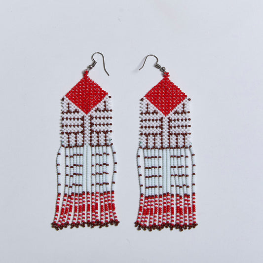 Brinco Artesanal de Miçanga Povo Panará