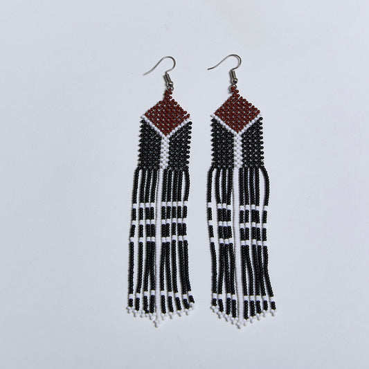 Brinco Artesanal de Miçanga Povo Panará