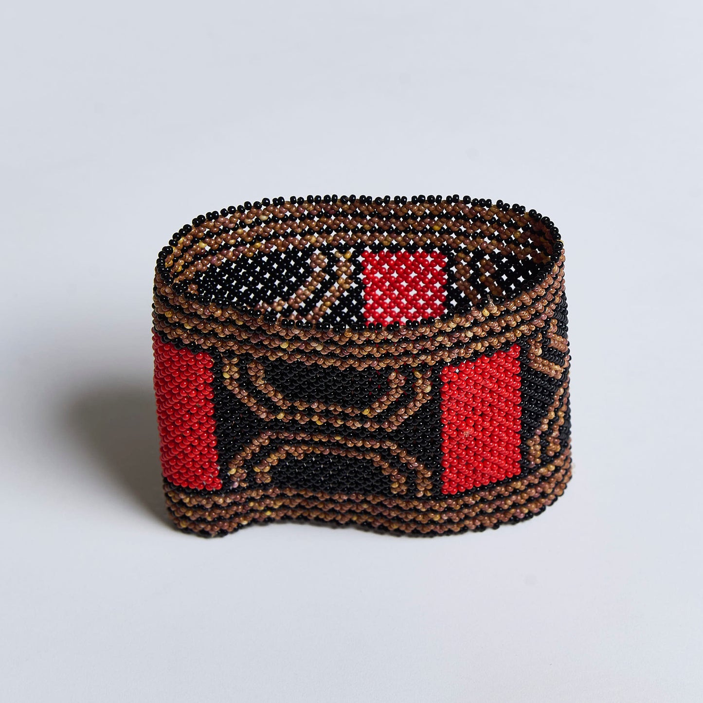 Pulseira de Miçanga fio Elástico Povo Waura