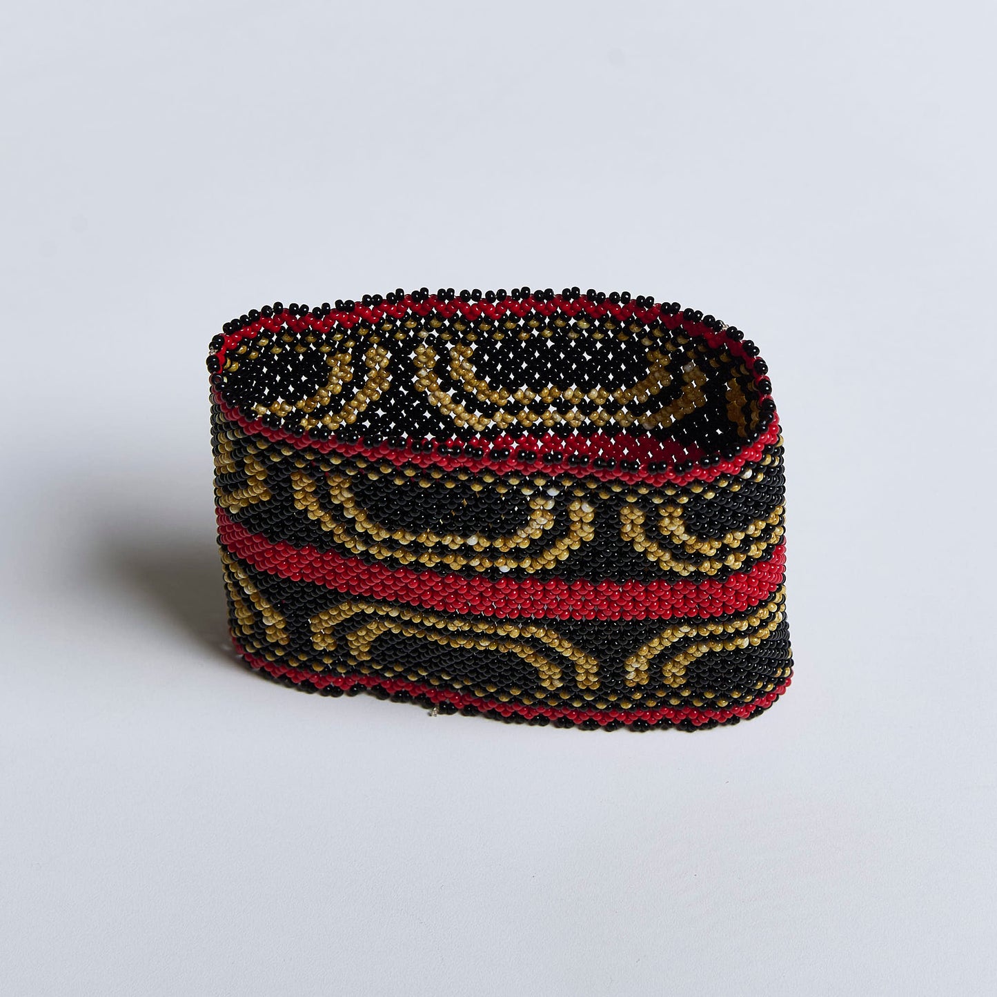 Pulseira de Miçanga fio Elástico Povo Waura
