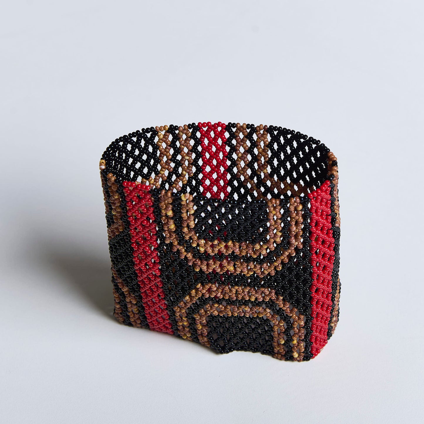 Pulseira de Miçanga fio Elástico Povo Waura