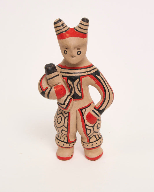 Boneca de Cerâmica Ritxoko Povo Karajá