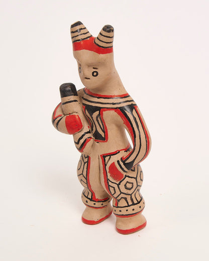 Boneca de Cerâmica Ritxoko Povo Karajá