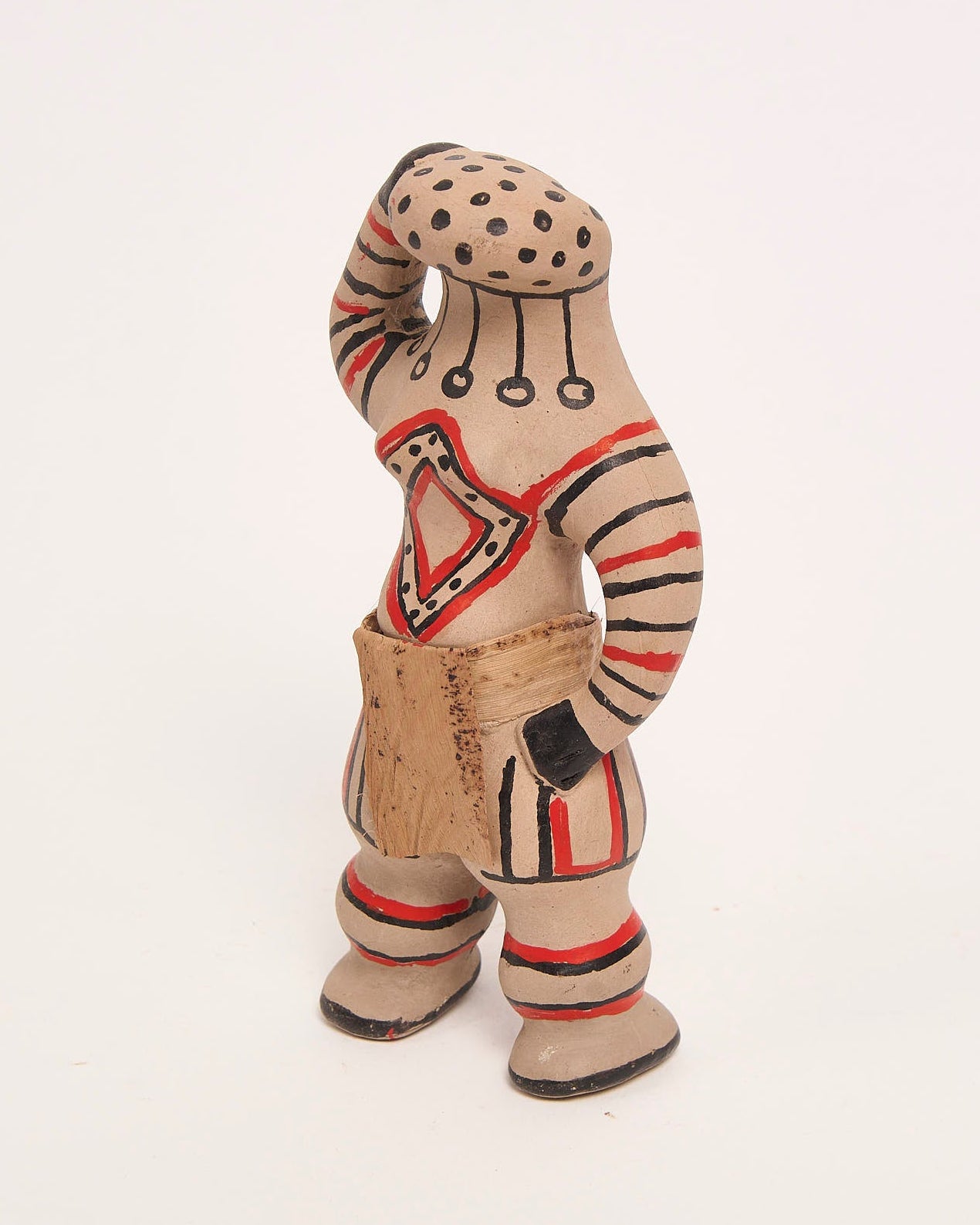 Boneca de Cerâmica Ritxoko Povo Karajá