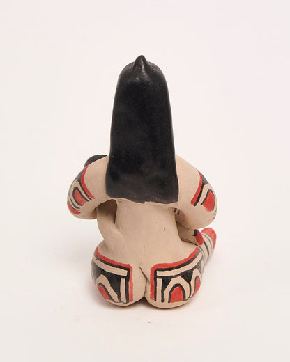 Boneca de Cerâmica Ritxoko Povo Karajá