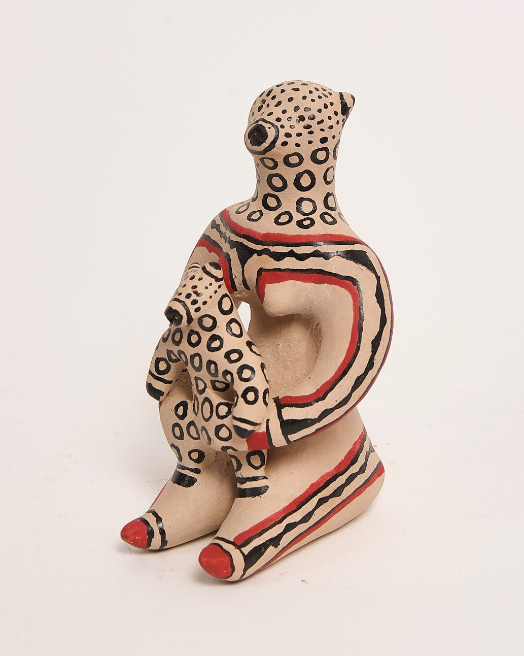 Boneca de Cerâmica Ritxoko Povo Karajá