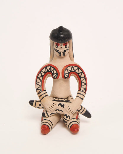 Boneca de Cerâmica Ritxoko Povo Karajá