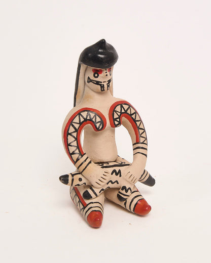 Boneca de Cerâmica Ritxoko Povo Karajá