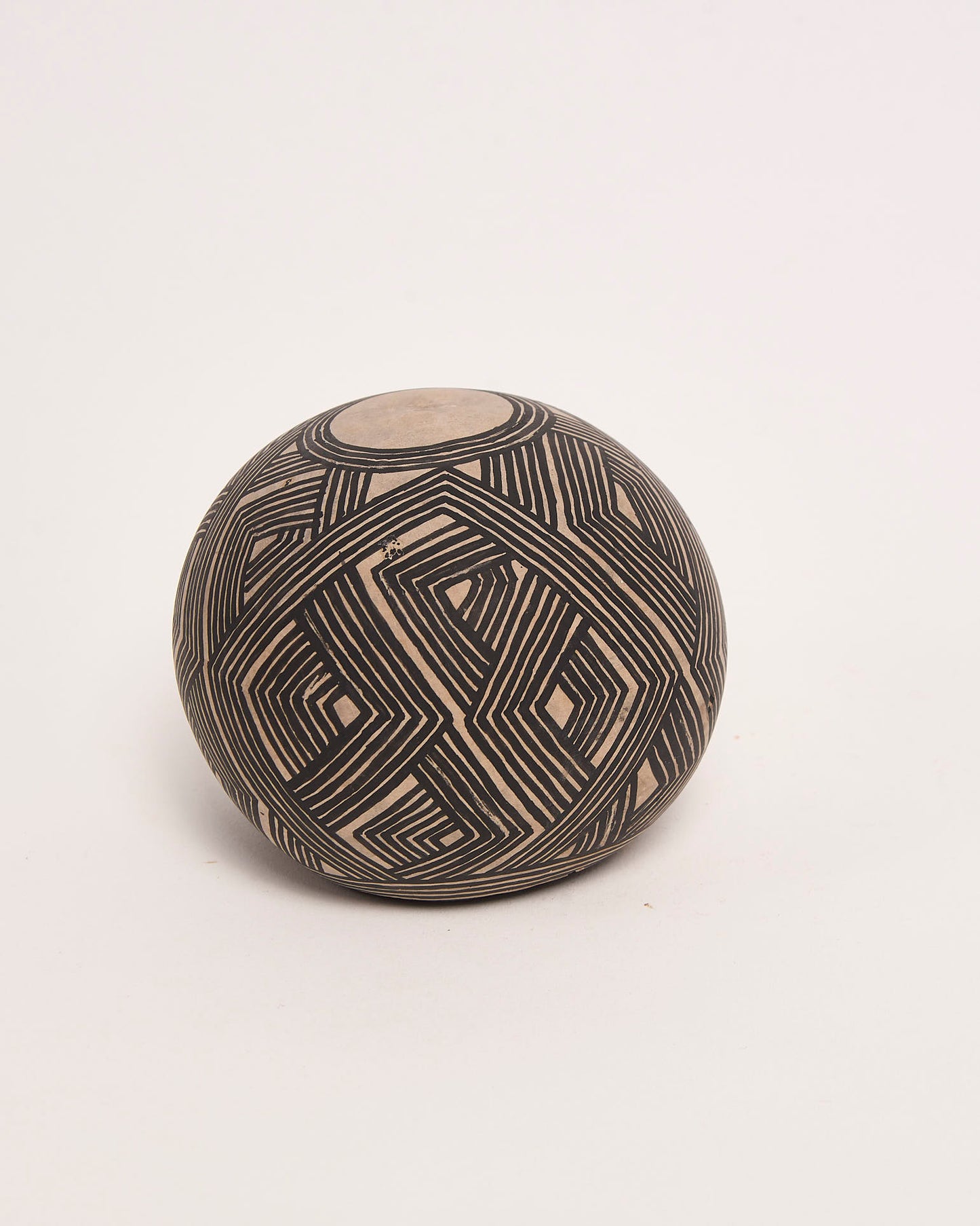 Pote decorativo com Grafismo Asurini