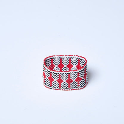 Pulseira de Miçanga fio Elástico Povo Waura