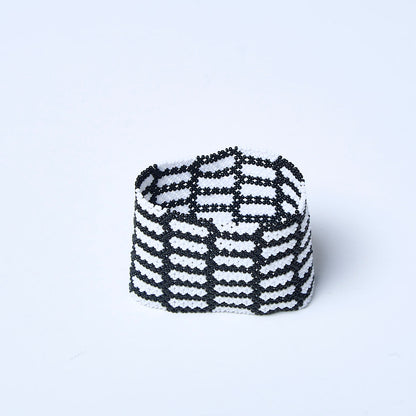Pulseira de Miçanga fio Elástico Povo Waura