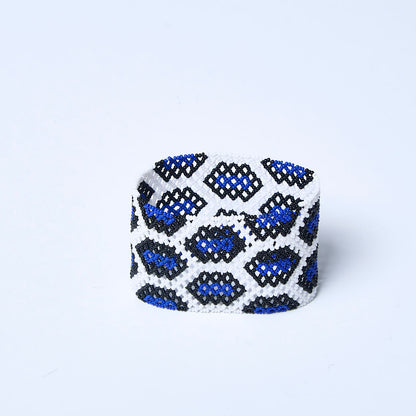 Pulseira de Miçanga fio Elástico Povo Waura