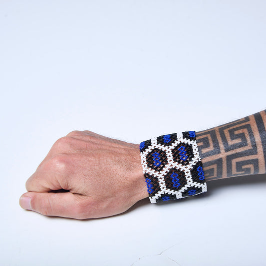 Pulseira de Miçanga fio Elástico Povo Waura