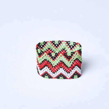 Pulseira de Miçanga fio Elástico Povo Waura