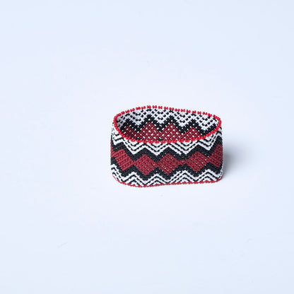 Pulseira de Miçanga fio Elástico Povo Waura