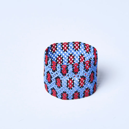 Pulseira de Miçanga fio Elástico Povo Waura