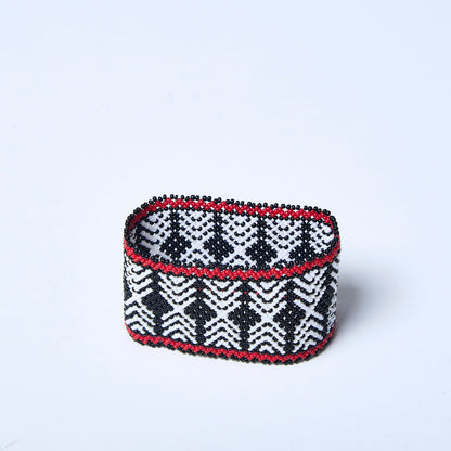 Pulseira de Miçanga fio Elástico Povo Waura