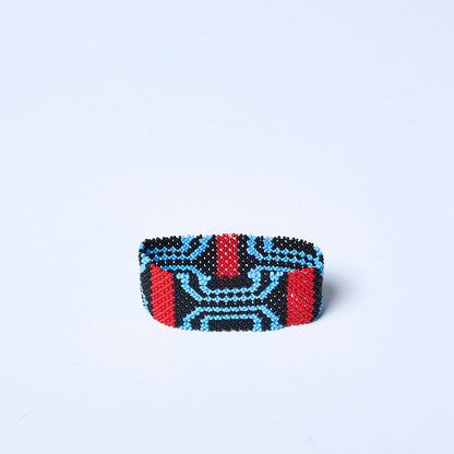 Pulseira de Miçanga fio Elástico Povo Waura