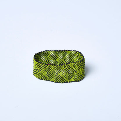 Pulseira de Miçanga fio Elástico Povo Waura