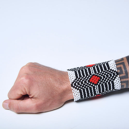 Pulseira de Miçanga fio Elástico Povo Kamayurá