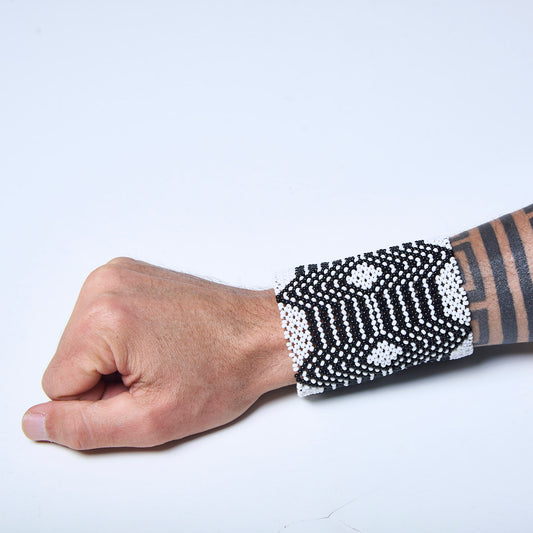 Pulseira de Miçanga fio Elástico Povo Kamayurá