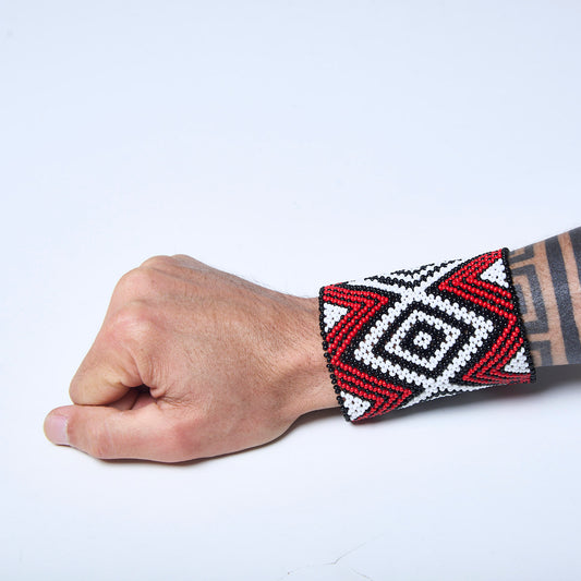 Pulseira de Miçanga fio Elástico Povo Kamayurá