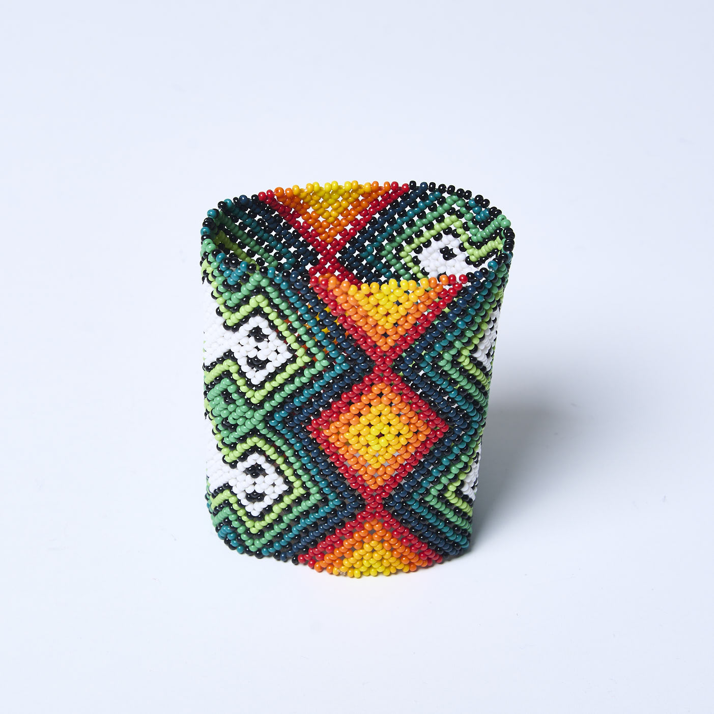 Pulseira de Miçanga fio Elástico Povo Kamayurá