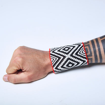 Pulseira de Miçanga fio Elástico Povo Kamayurá