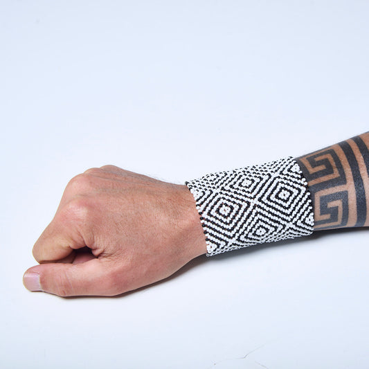 Pulseira de Miçanga fio Elástico Povo Kamayurá