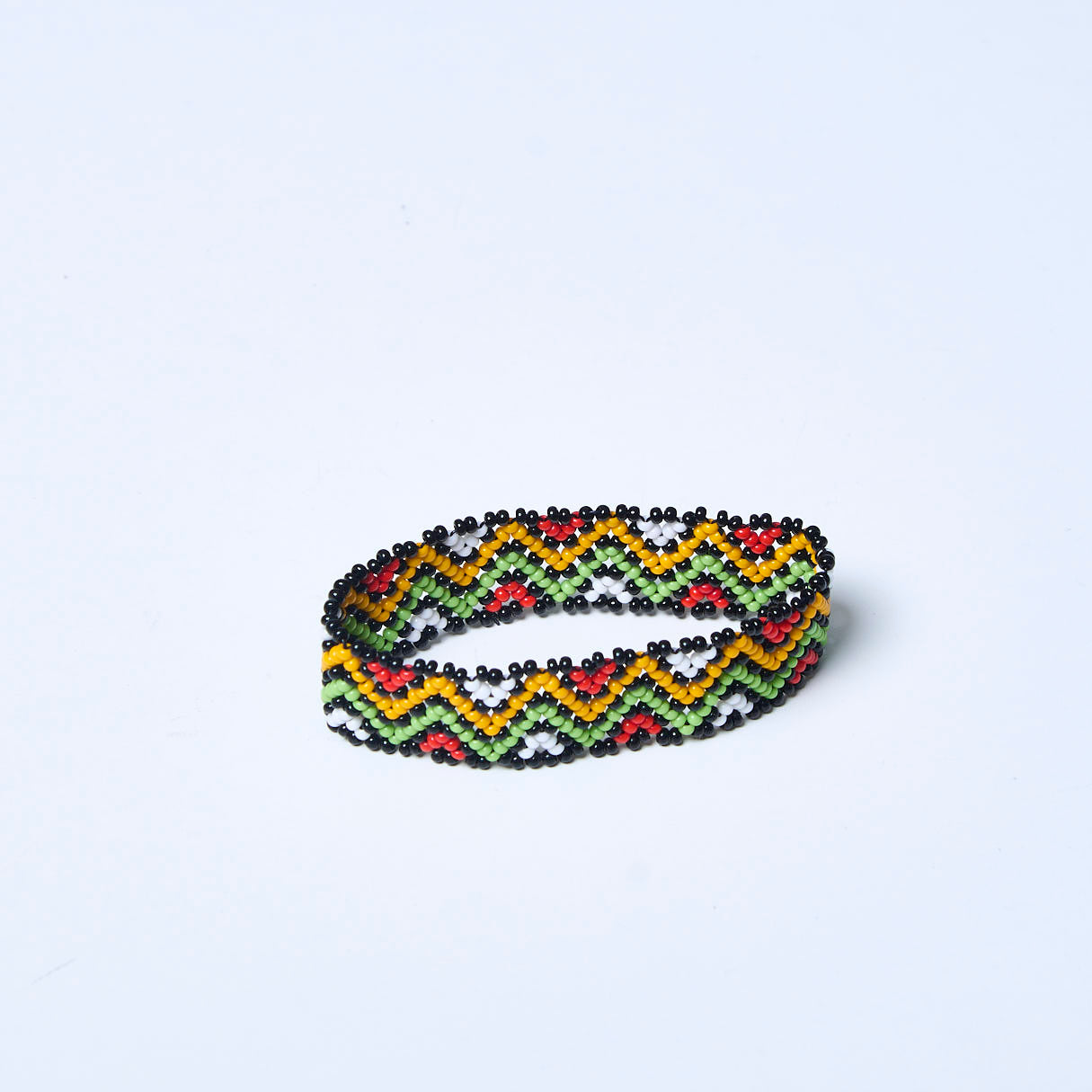 Pulseira de Miçanga fio Elástico Povo Kamayurá