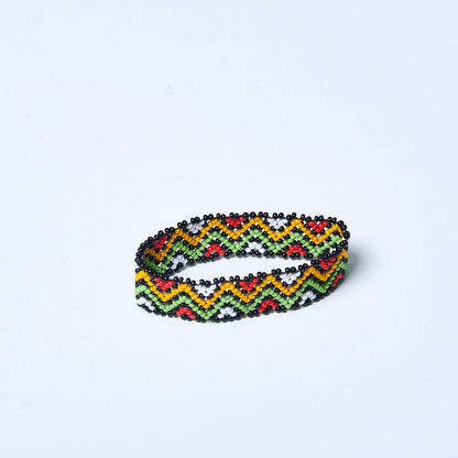 Pulseira de Miçanga fio Elástico Povo Kamayurá