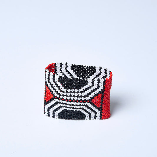 Pulseira de Miçanga fio Elástico Povo Waura