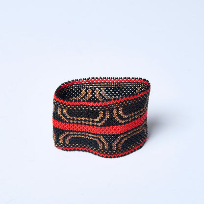 Pulseira de Miçanga fio Elástico Povo Waura