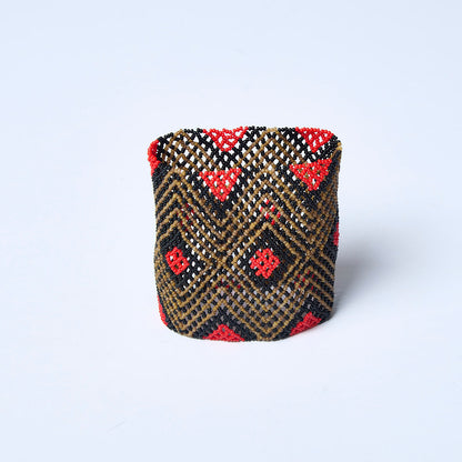 Pulseira de Miçanga fio Elástico Povo Waura