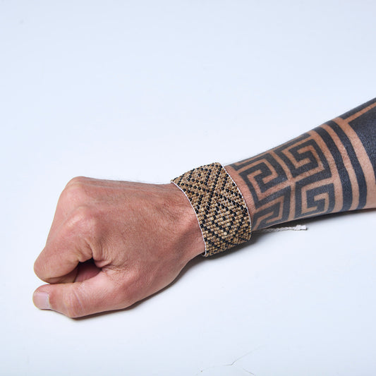 Pulseira de Sementes e miçangas Povo Gavião
