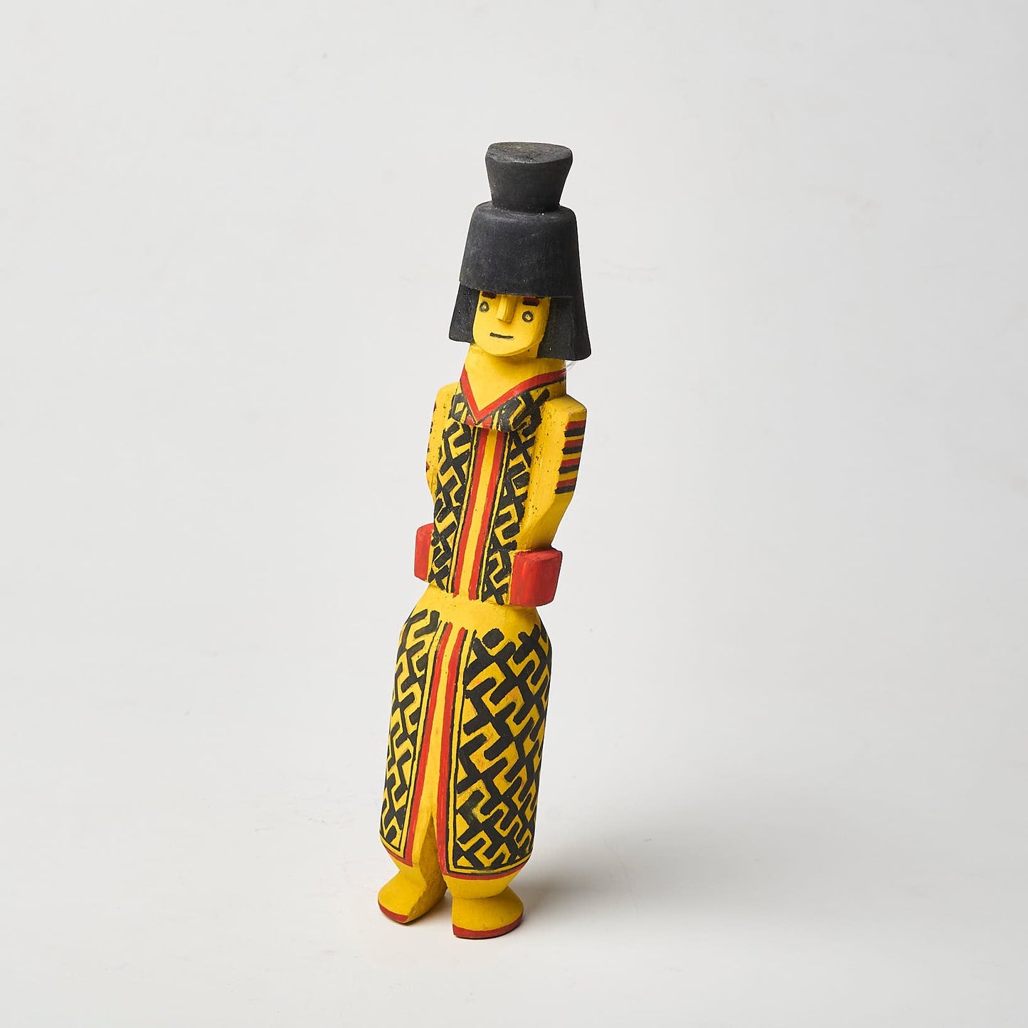 Boneca De Madeira Povo Karajá